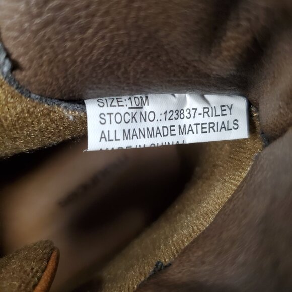 Maurices Brown Hiking Boots Comfortable Lace Up Adventure Women's Size 10 - Picture 9 of 10